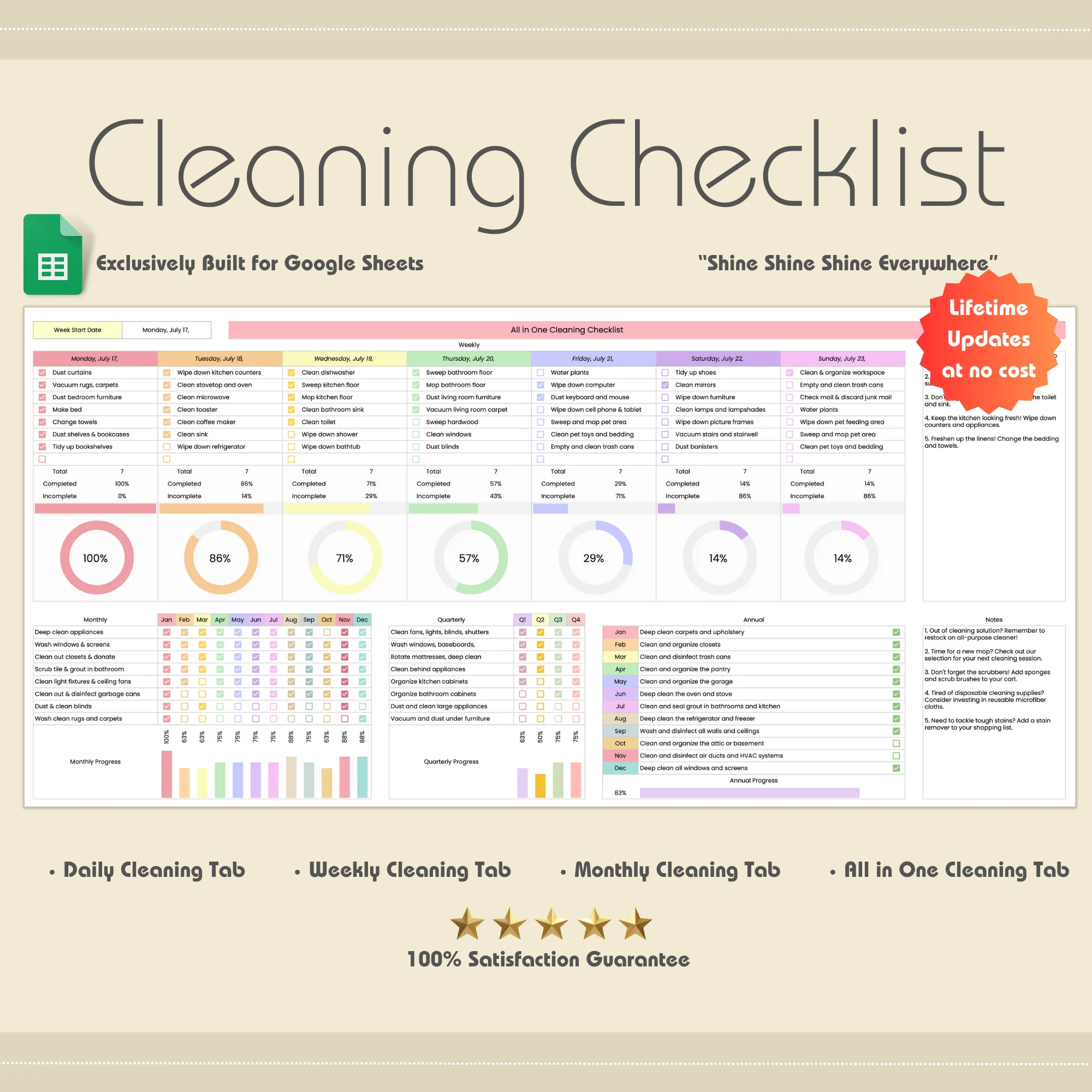 cleaning-checklist-template-spreadsheet-google-sheets-1