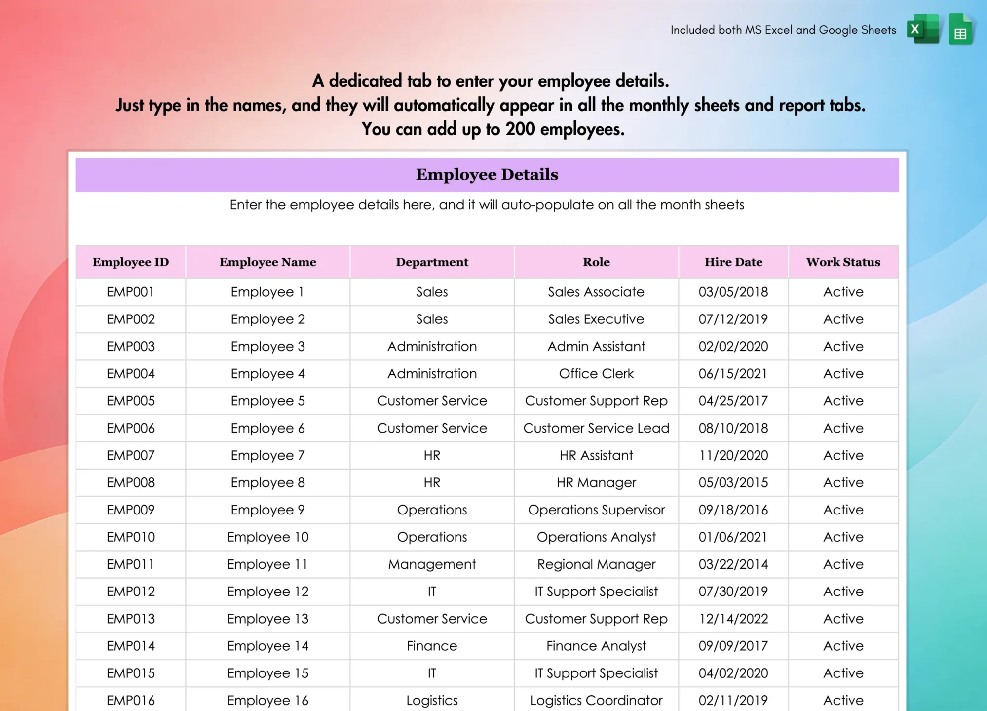 Employee Absence Tracker
