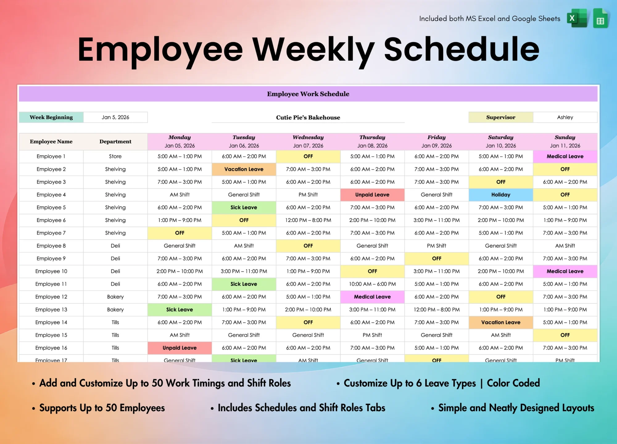 Employee Templates