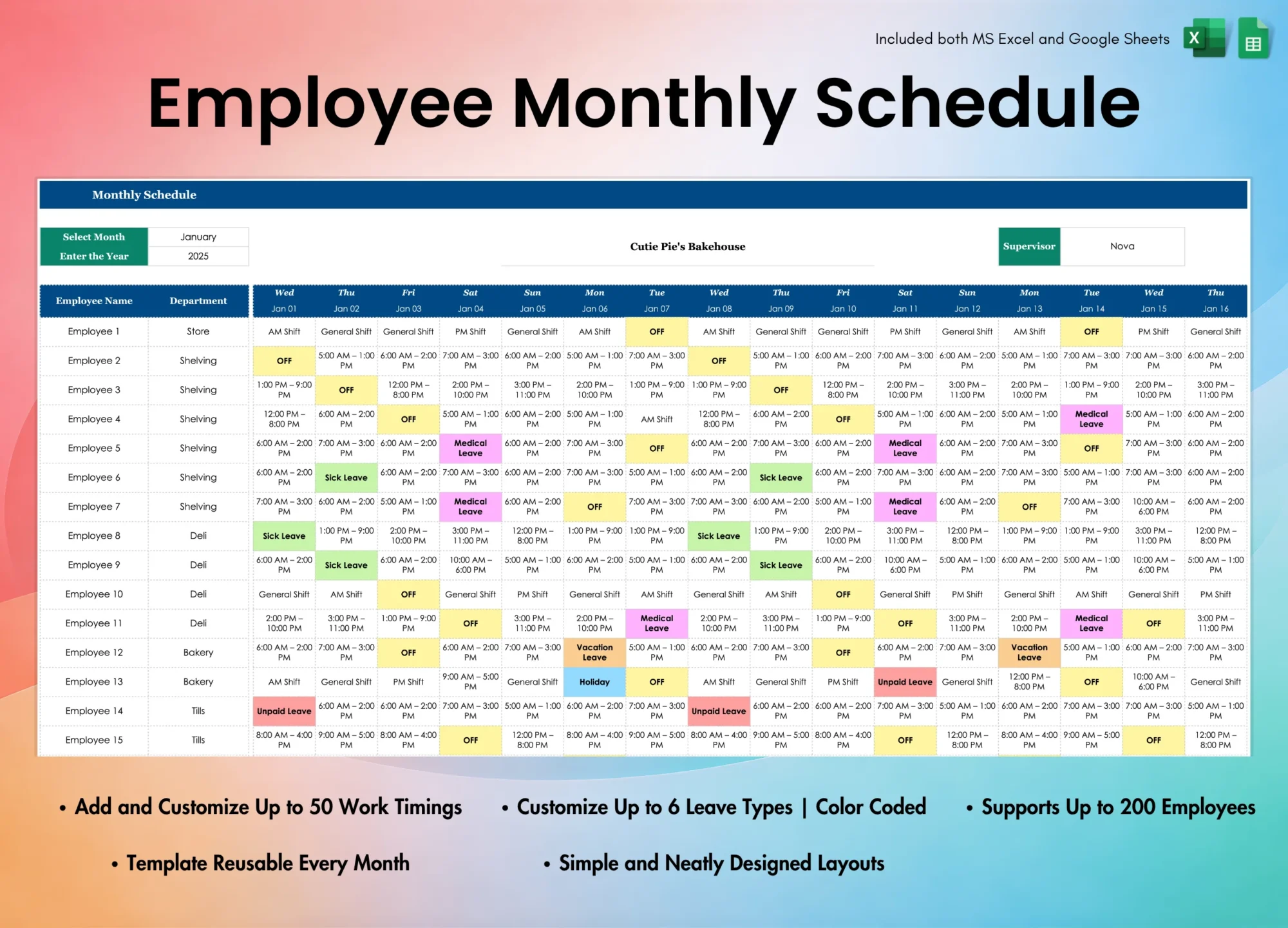 Employee Templates