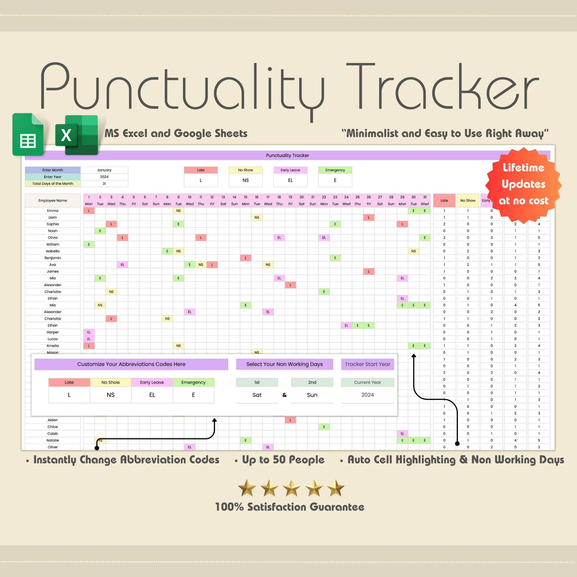 punctuality-tracker-template-spreadsheet-1