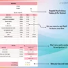 Weekly Workout Planner for Google Sheets