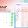 Easy Habit Tracker for Apple Numbers