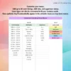Employee Weekly Schedule Template