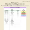 A simple and flexible weekly schedule template for Excel and Google Sheets to help you plan your week, stay organized, and manage your time more effectively—great for both personal and work use.