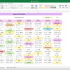 A simple and flexible weekly schedule template for Excel and Google Sheets to help you plan your week, stay organized, and manage your time more effectively—great for both personal and work use.