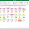 A simple and flexible weekly schedule template for Excel and Google Sheets to help you plan your week, stay organized, and manage your time more effectively—great for both personal and work use.
