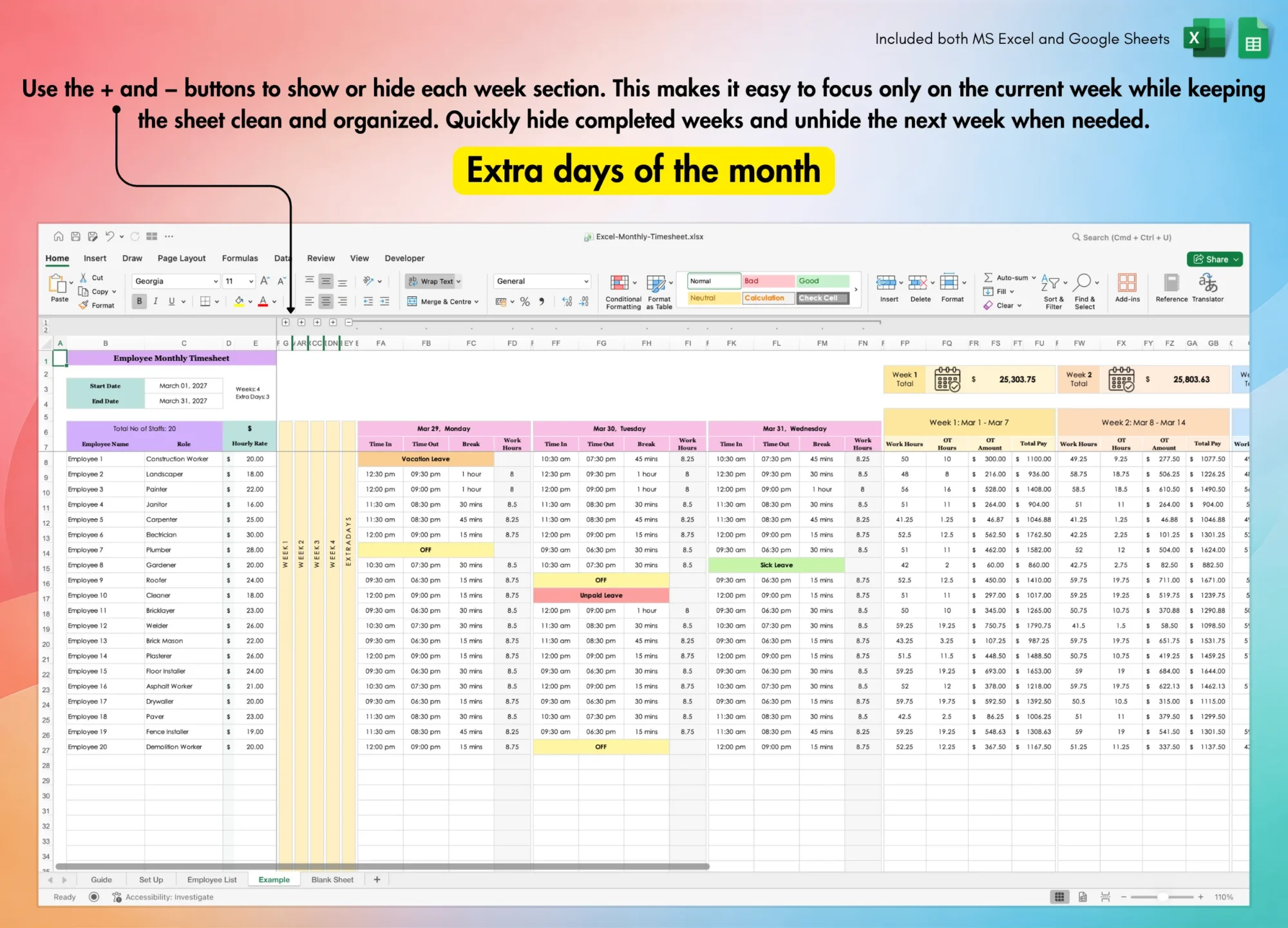 employee-monthly-timesheet-template-excel-google-sheets-dashboard