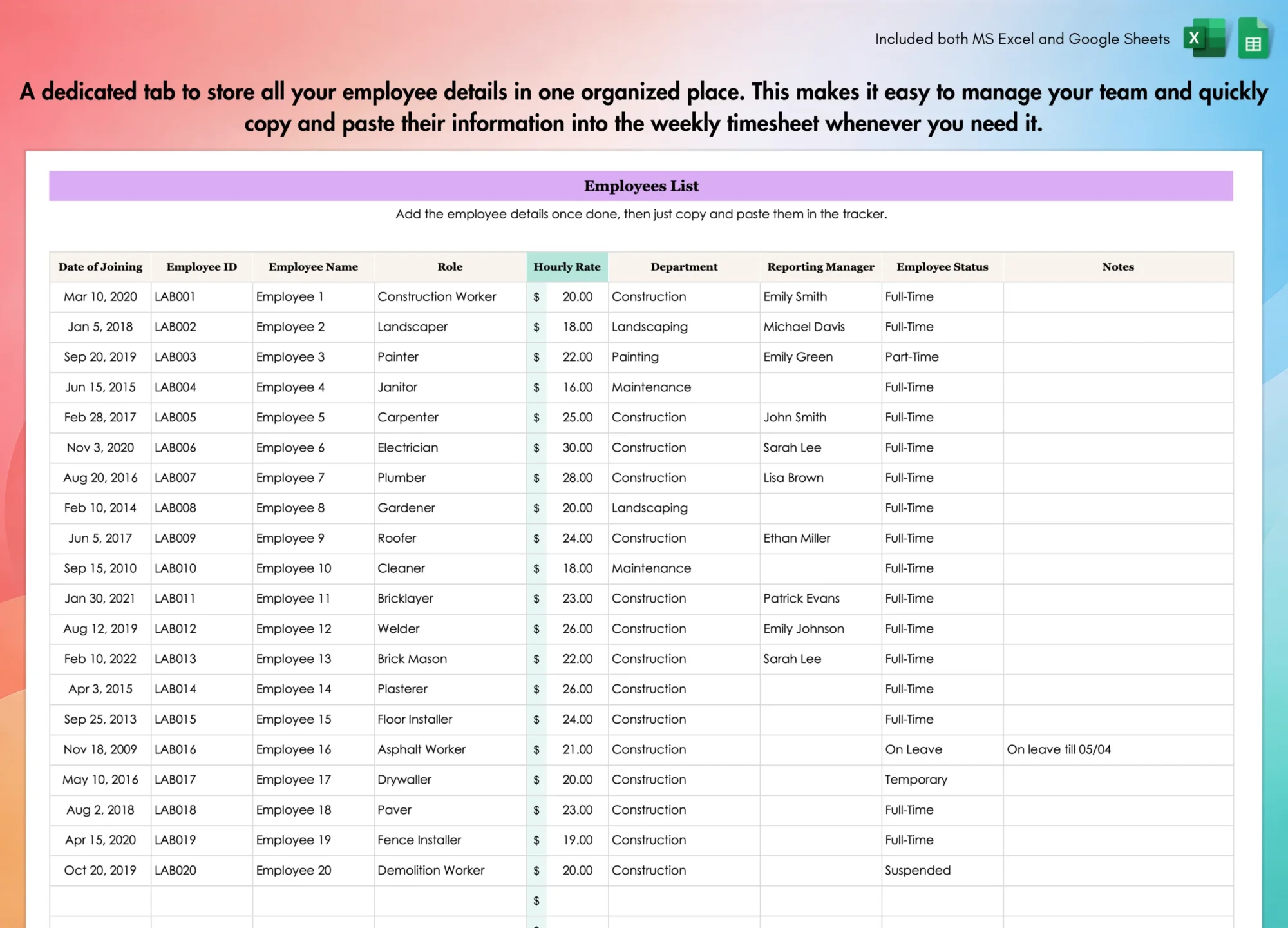 employee-monthly-timesheet-template-excel-google-sheets-dashboard